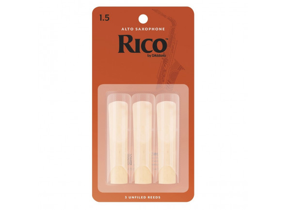 D´Addario Woodwinds Rico Alto Sax 1.5 3-Pack D´Addario Woodwinds Rico Alto Sax 1.5 3-Pack